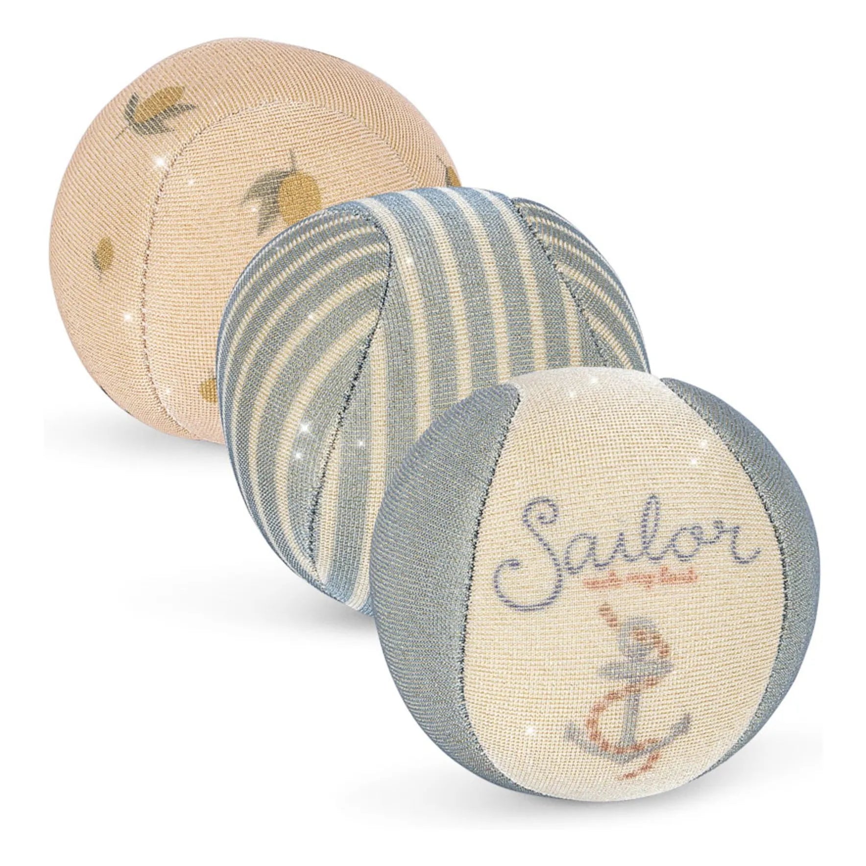 Konges Sløjd - Neopren-Strandbälle - 3er-Set | Blau