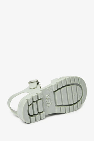 Als nächstes – Jelly Jelly Mint Green Sandalen für Mädchen – 30,5