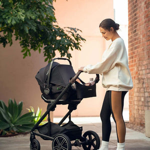 Nuna Stroller Organiser - Caviar-Stroller Organisers-Caviar-One Size | Natural Baby Shower