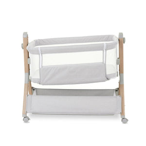 Obaby Cloud Bedside Crib - Grey-Bedside Cribs-Grey-Crib | Natural Baby Shower