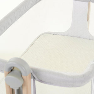 Obaby Cloud Bedside Crib - Grey-Bedside Cribs-Grey-Crib | Natural Baby Shower