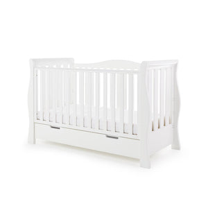 Obaby Stamford Luxe 3 Piece Room Set - White-Nursery Sets- | Natural Baby Shower
