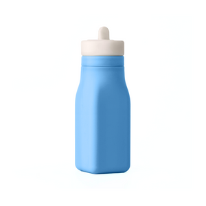 Omiebox - OmieBottle BPA-freie Silikon-Trinkflasche Blau