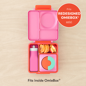 Omiebox - OmieBottle BPA-freie Silikon-Trinkflasche Rosa