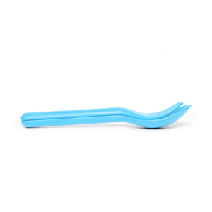 Omiebox - OmiePod Capri Blau Silikon-Gabel- und Löffel-Set