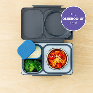 Omiebox - UP Bento Box Innere Behälter 2er Set Blau/Orange
