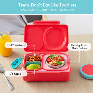 Omiebox - UP Isolierte 2. Generation Kirschrosa Bento Brotdose