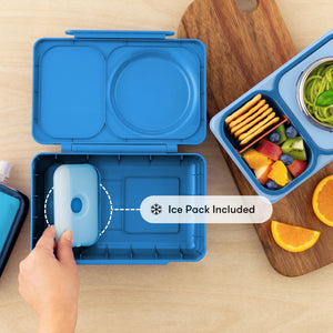 Omiebox - UP Isolierte Bento-Lunchbox der 2. Generation, Cosmic Blue