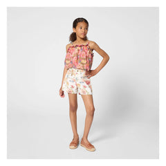 Chloé - Shorts mit Blumenmuster aus Bio-Baumwolle | Rosa