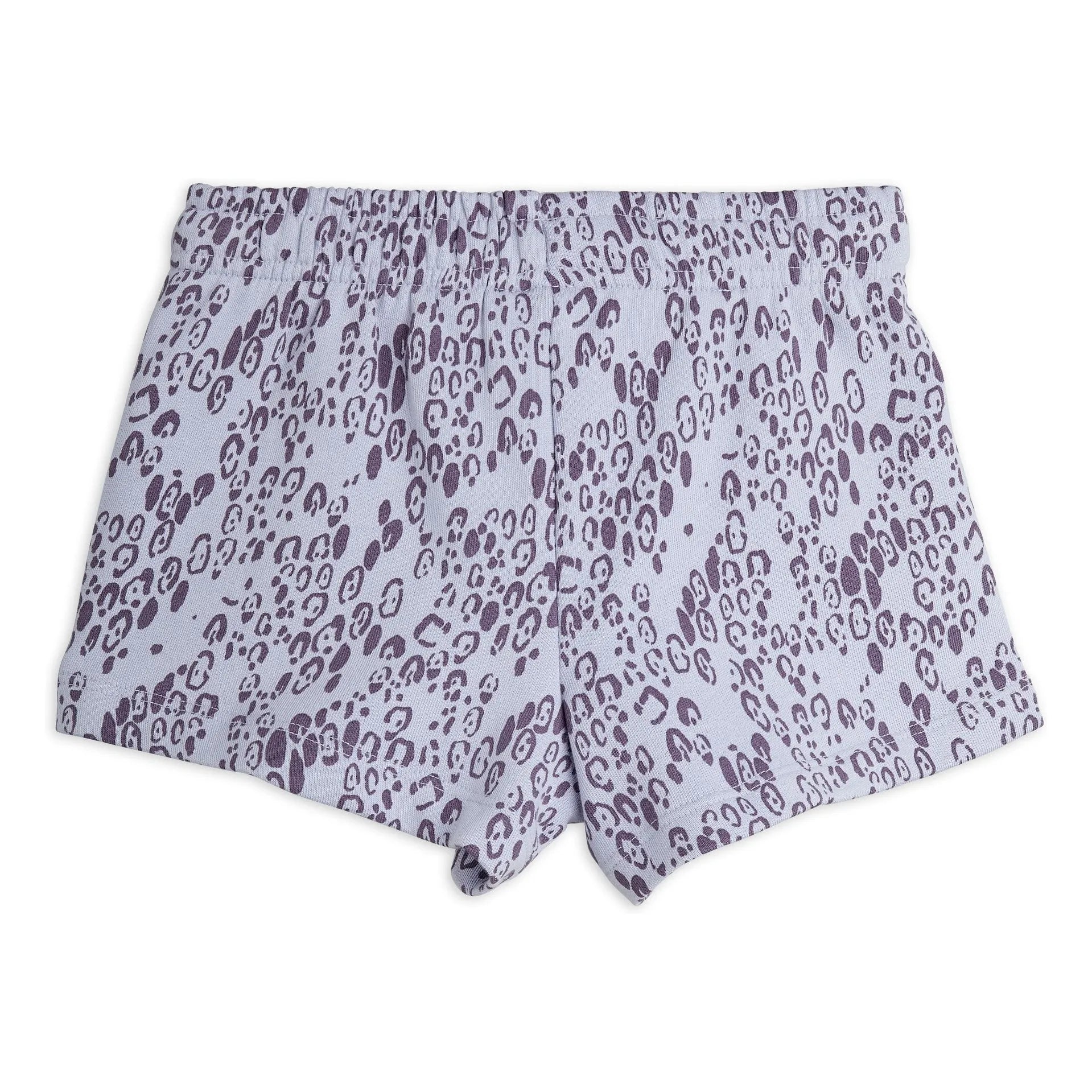 Mini Rodini - Leoparden-Shorts aus Bio-Baumwolle | Lila