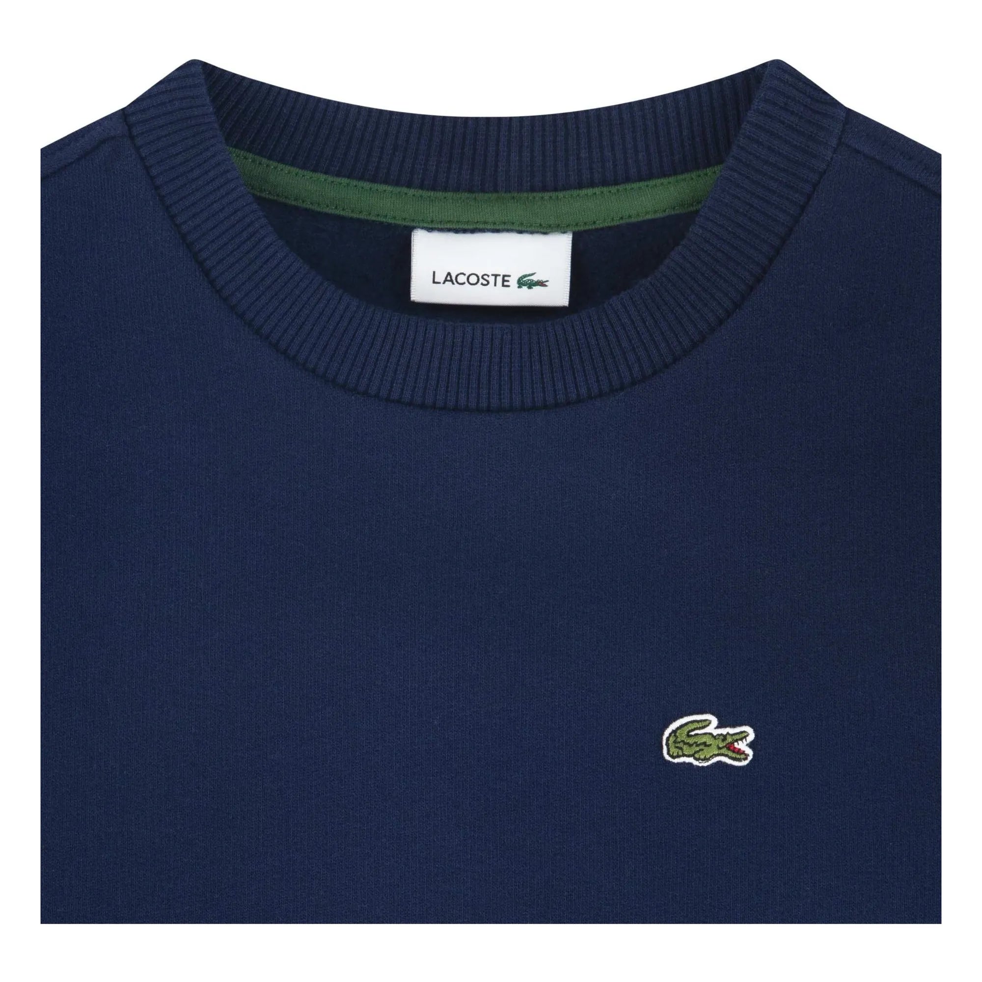Lacoste - Sweatshirt mit Logo aus Bio-Baumwolle | Marineblau