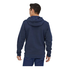 Patagonia - P-6 Logo Hoodie aus recyceltem Polyester - Herrenkollektion | Navy