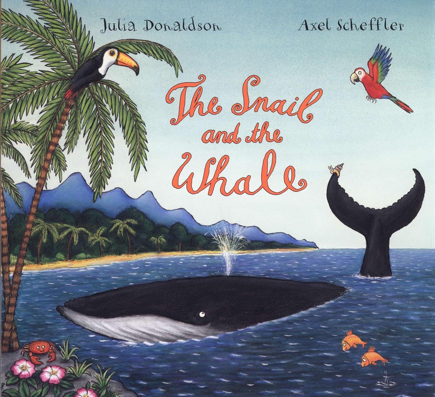 Pan Macmillan - Julia Donaldson ve Axel Scheffler The Snail and the Whale İngilizce Hikaye Kitabı
