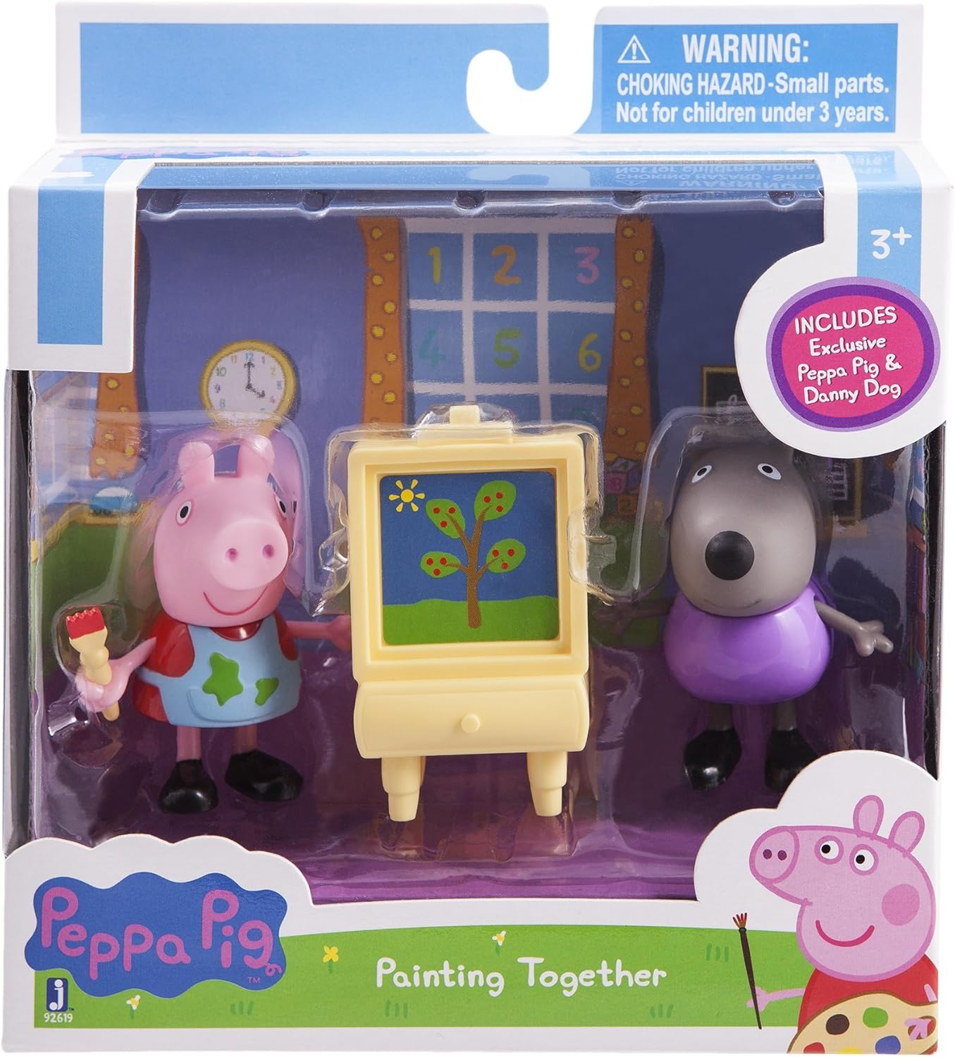 Peppa Wutz - Peppa & Danny Dog Malen Figuren-Set