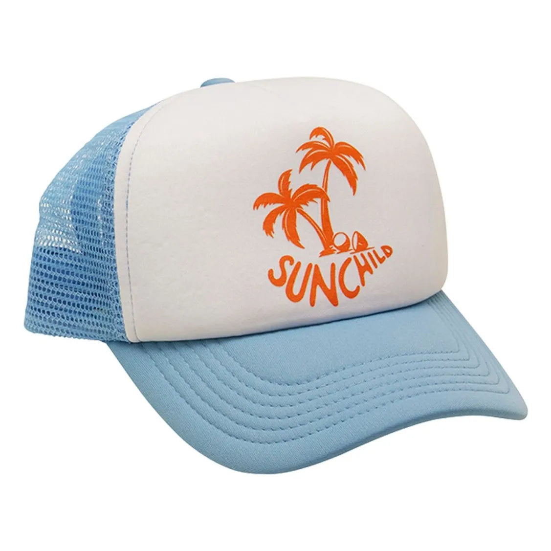 Sunchild – Plamtree Trucker Cap | Hellblau
