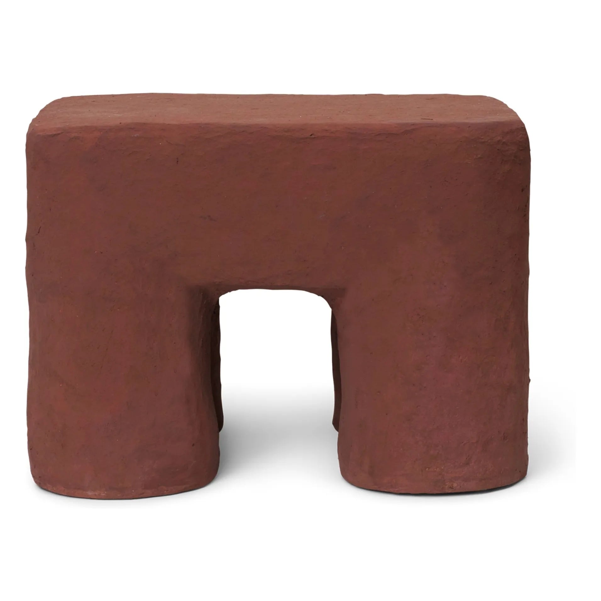 Ferm Living Kids - Podo Hocker | Rotbraun