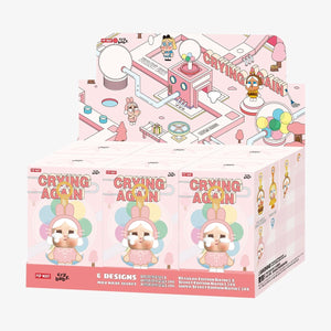Pop Mart - Original Crybaby Crying Again Serie Vinyl Plüsch Puppe Überraschungs-Blindpack