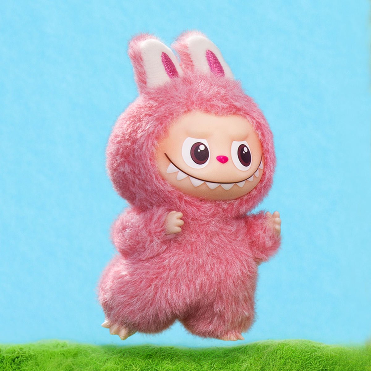 Pop Mart - Original Die Monster Anstecknadel Für Liebe Plüsch Schlüsselanhänger A-M