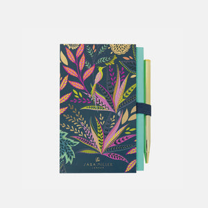 Portico Designs - Sara Miller: Botanisches Paradies Mini-Notizbuch und Stift