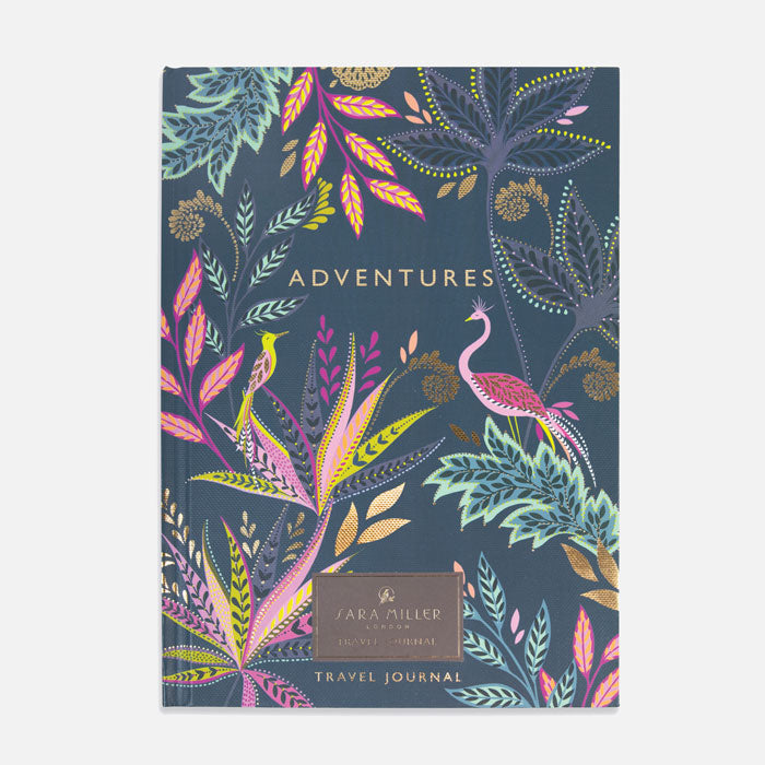 Portico Designs - Sara Miller: Botanischer Paradies-A5-Reisetagebuch