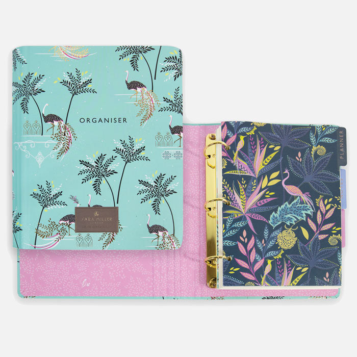 Portico Designs - Sara Miller: Strauß und Palmen Organizer-Terminplaner