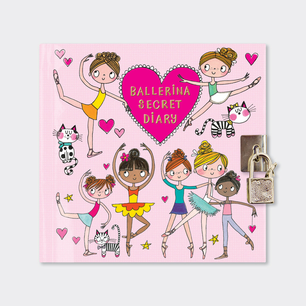 Rachel Ellen - Ballerina Tagebuch mit Schloss