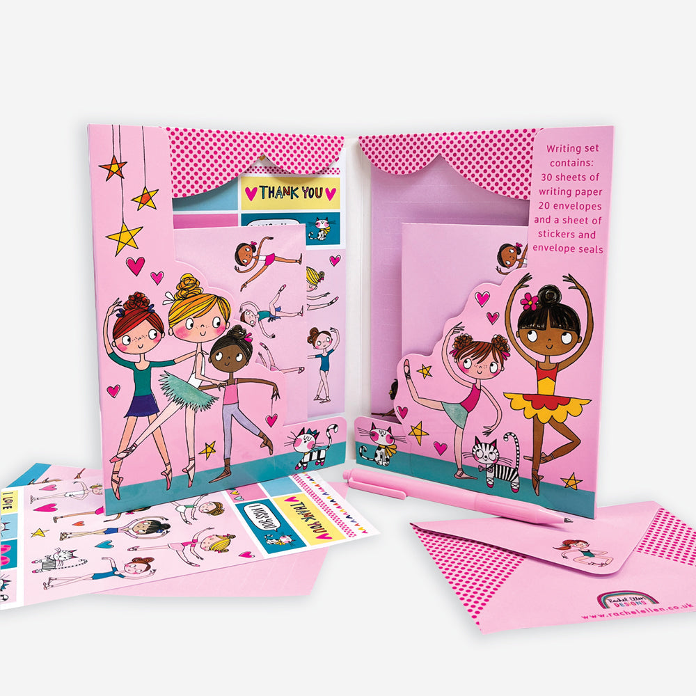 Rachel Ellen - Ballerina Briefpapier-Set