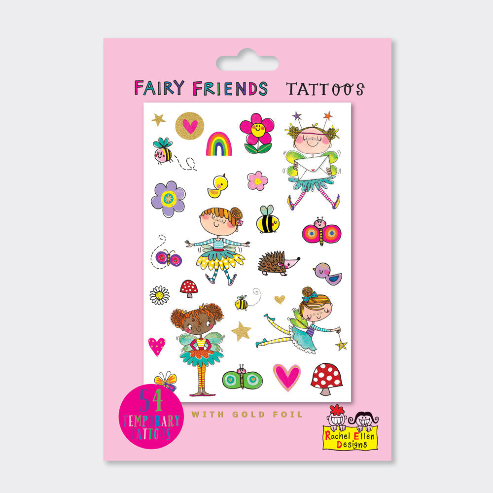 Rachel Ellen - Fairy Friends Çocuk Geçici Dövmeler