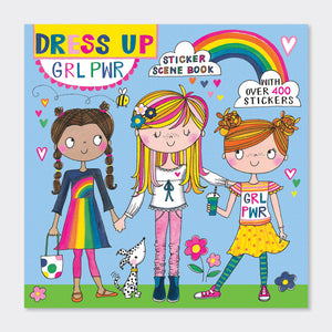 Rachel Ellen - Grl Pwr Sticker-Kulisse Mal- und Aktivitätenbuch