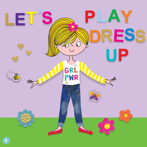 Rachel Ellen - Grl Pwr Sticker-Kulisse Mal- und Aktivitätenbuch