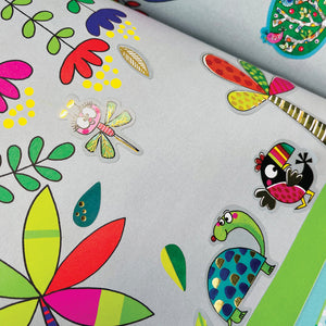 Rachel Ellen - Love Our Planet Sticker-Szene Mal- und Aktivitätenbuch