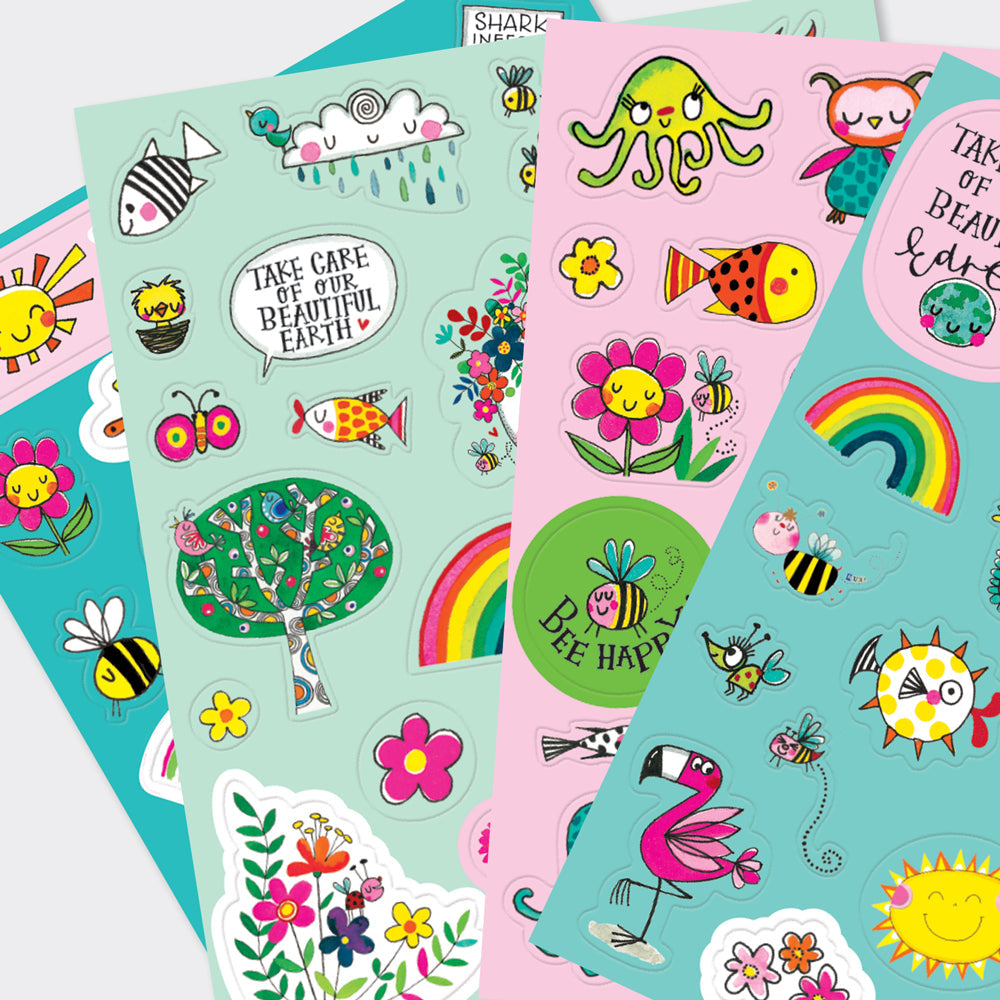 Rachel Ellen - Love Our Planet Sticker-Mitmachbücher