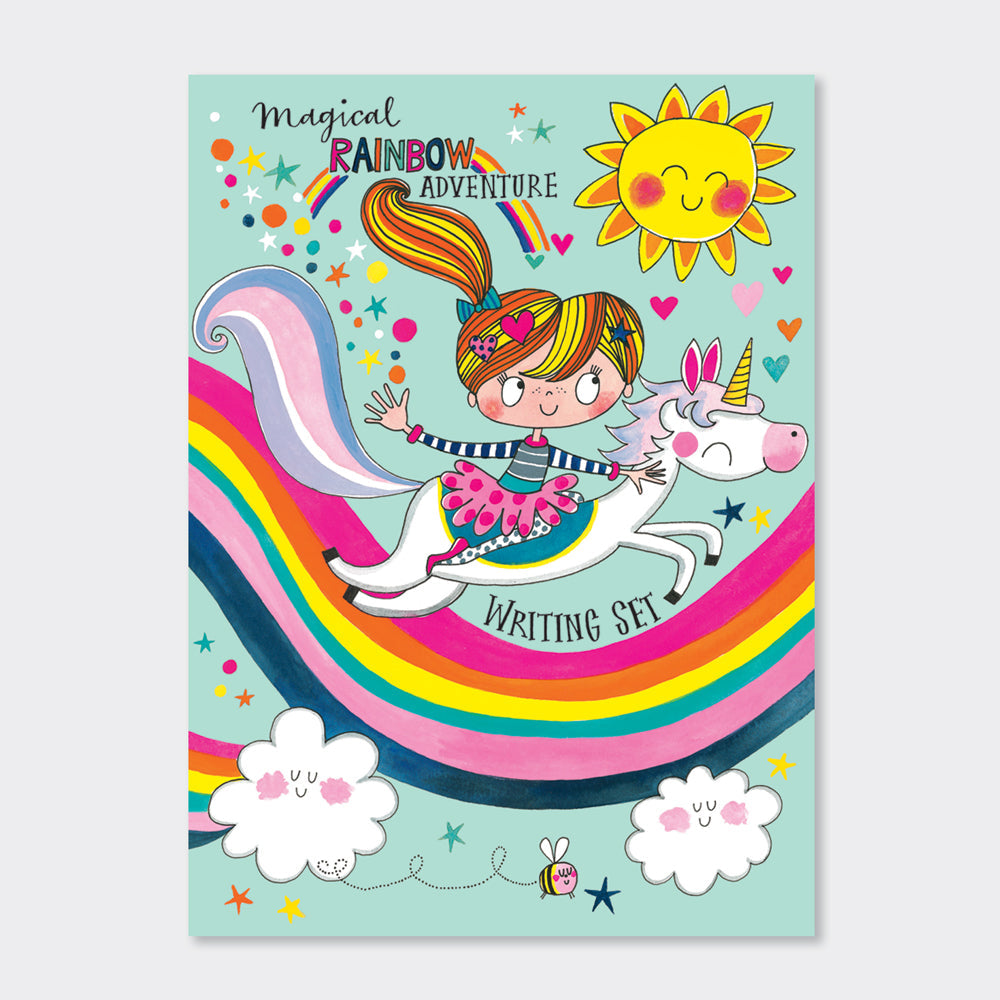Rachel Ellen – Magisches Regenbogen-Abenteuer Briefpapier-Set