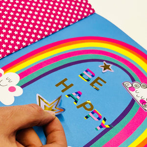 Rachel Ellen - Moondance Sticker Szene Mal- und Aktivitätenbuch