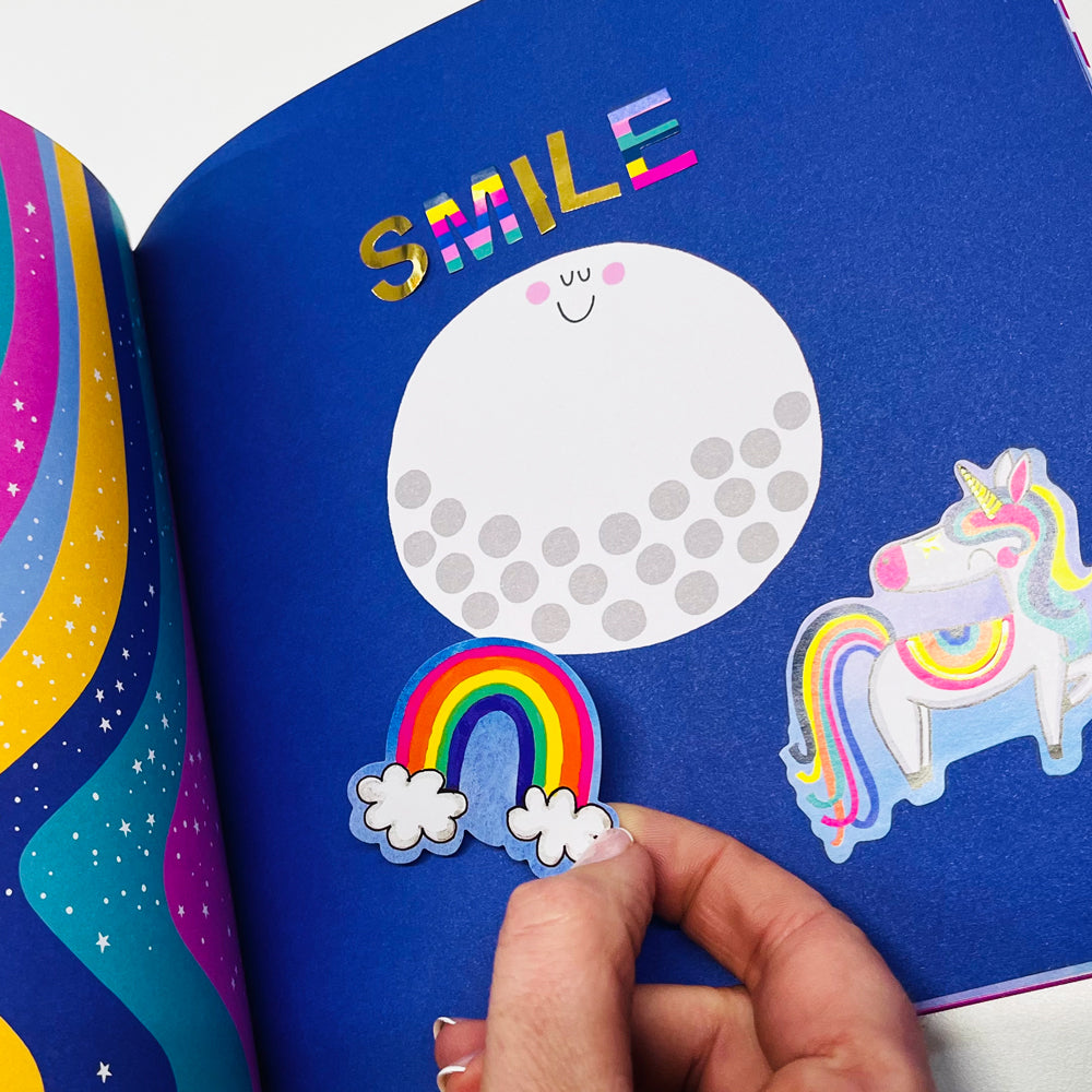 Rachel Ellen - Moondance Sticker Szene Mal- und Aktivitätenbuch