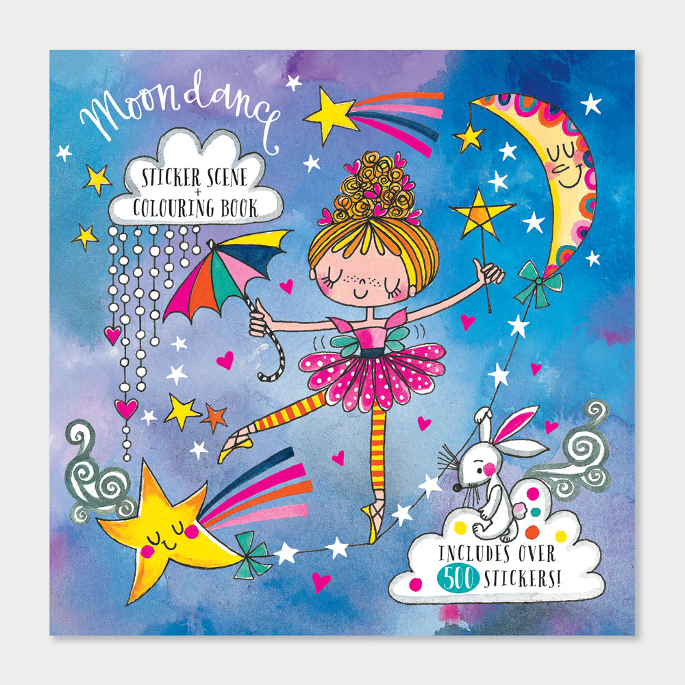 Rachel Ellen - Moondance Sticker Szene Mal- und Aktivitätenbuch