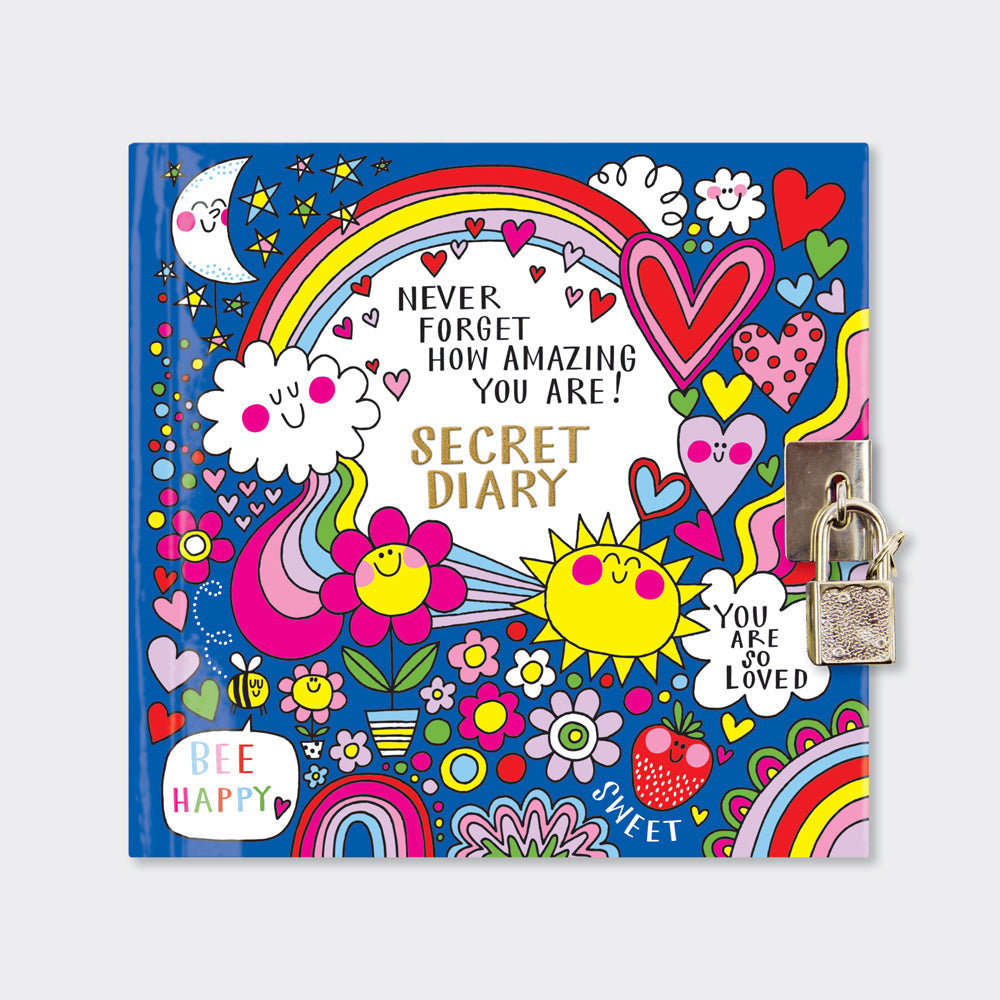 Rachel Ellen - Vergiss niemals, wie großartig du bist! Abschließbares Geheimtagebuch