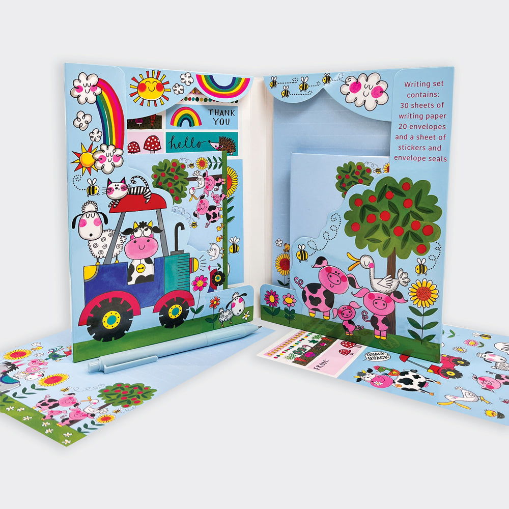 Rachel Ellen - On The Farm Briefpapier-Set