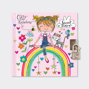 Rachel Ellen - Over the Rainbow Abschließbares Geheimtagebuch
