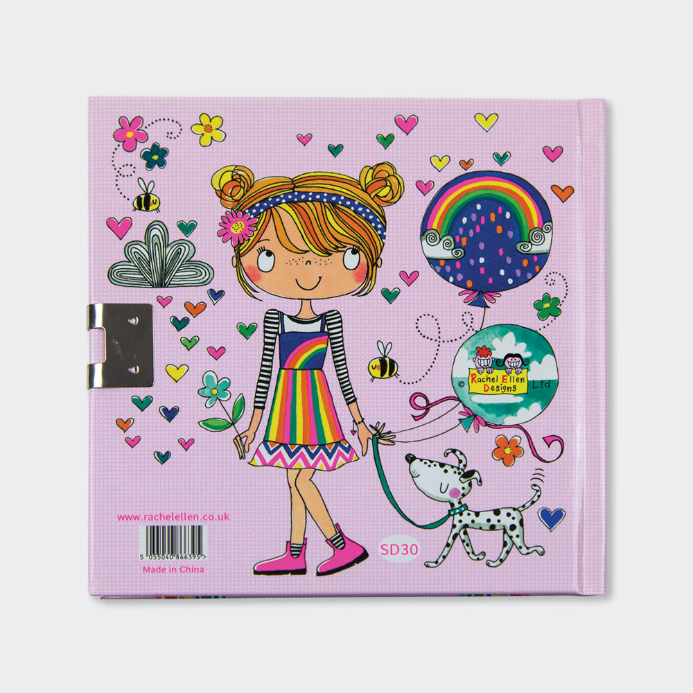 Rachel Ellen - Over the Rainbow Abschließbares Geheimtagebuch