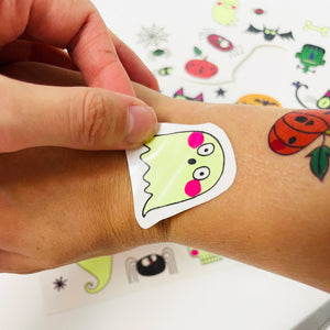 Rachel Ellen - Spooky Halloween Temporäre Tattoos für Kinder