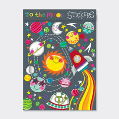 Rachel Ellen - To The Moon Sticker-Bücher