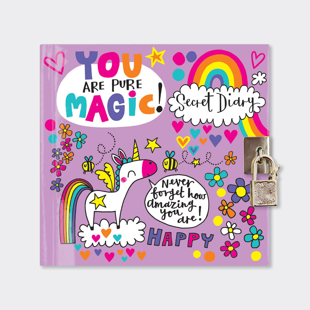 Rachel Ellen - You Are Pure Magic - Tagebuch mit Schloss Einhorn