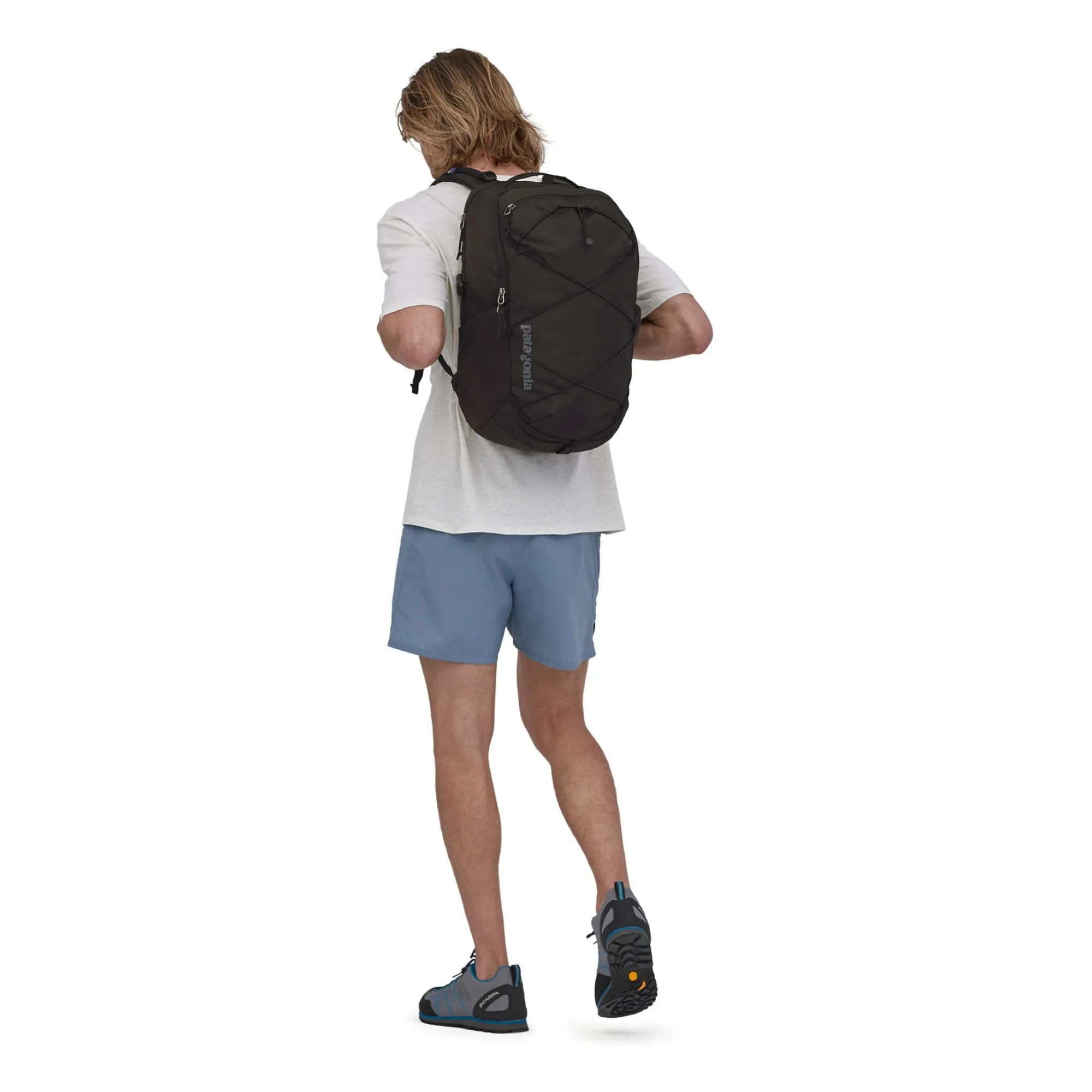 Patagonia - Refugio Rucksack aus recyceltem Polyester | Schwarz