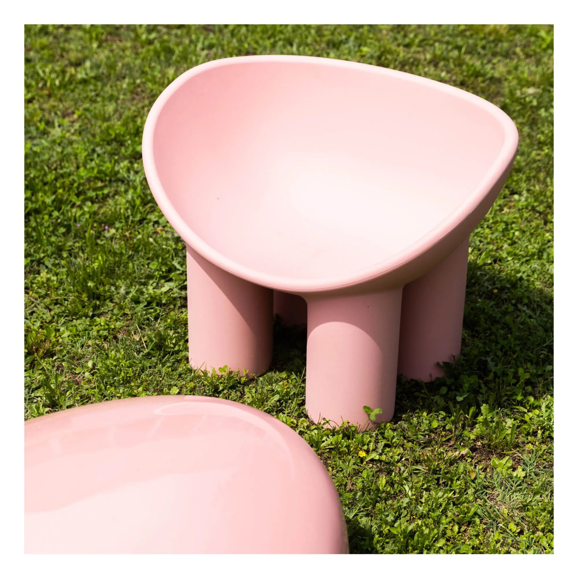 Driade - Roly Poly Sessel - Faye Toogood | Rosenholz