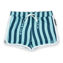 Beach & Bandits - Salty Stripes Trunk UV-Schutz Badeshorts Recycelte Fasern | Marineblau