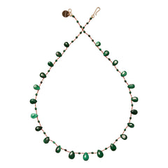 Ivarene - Savannah Drops & Beads kolye | Malakit