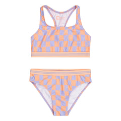 Tumble N'Dry - Serra Damier Mayo aus recycelten Fasern | Lavendel