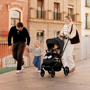 Silver Cross Breez Ultimate 360 Family Bundle-Travel Systems-Champagne- | Natural Baby Shower