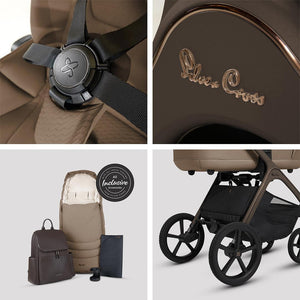 Silver Cross Cove Ultimate Family 360 Bundle-Travel Systems-Champagne- | Natural Baby Shower